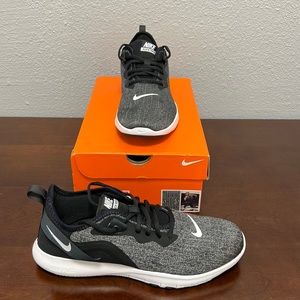 Nike Women's Flex Trainer 9 Sneaker, Black/White-Anthracite, 10.5 Regular US
